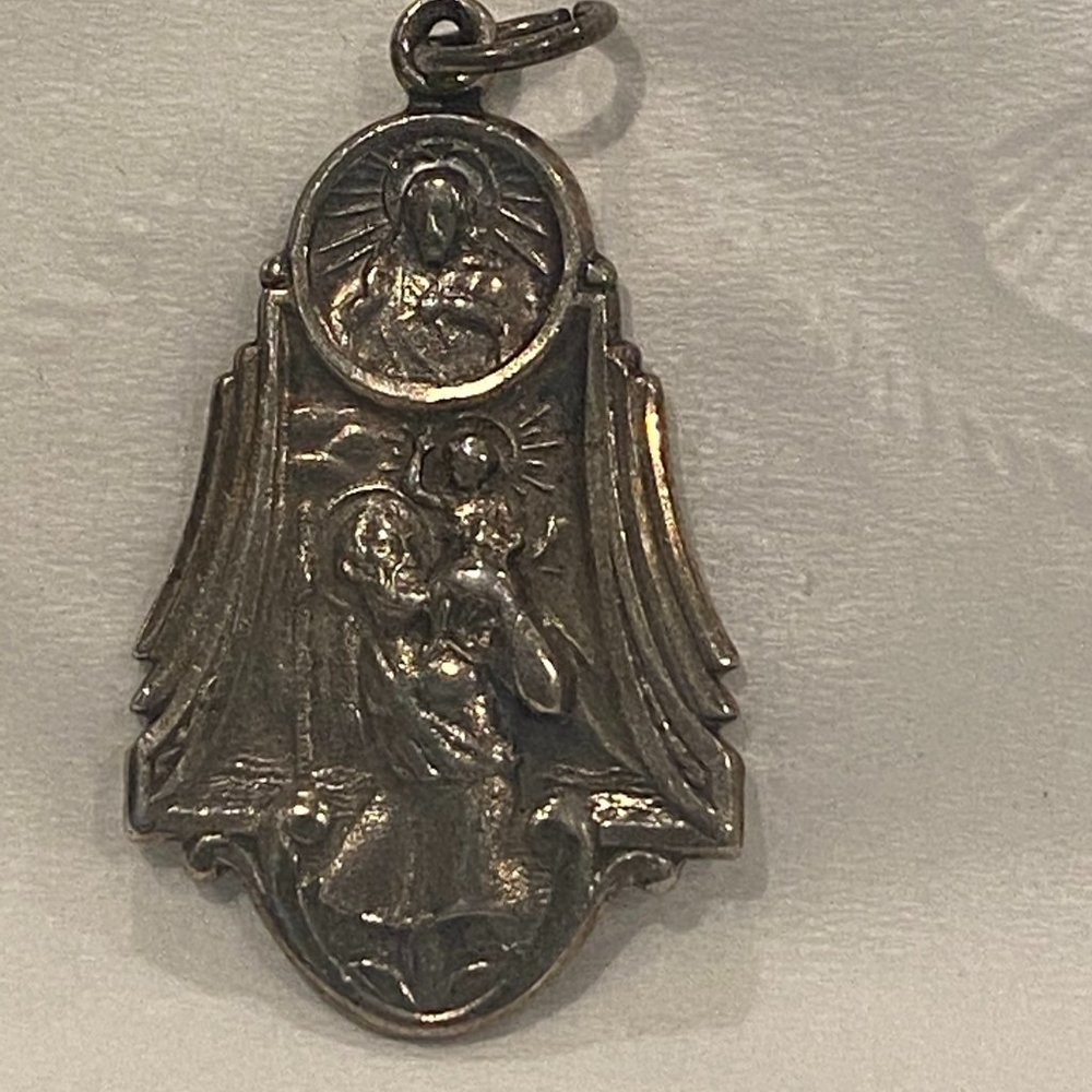 St Christopher medal